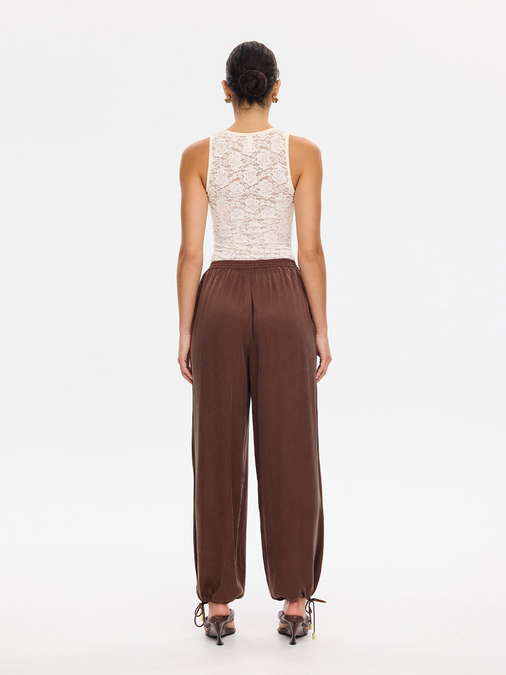 Jaxon Balloon Pant Chocolate
