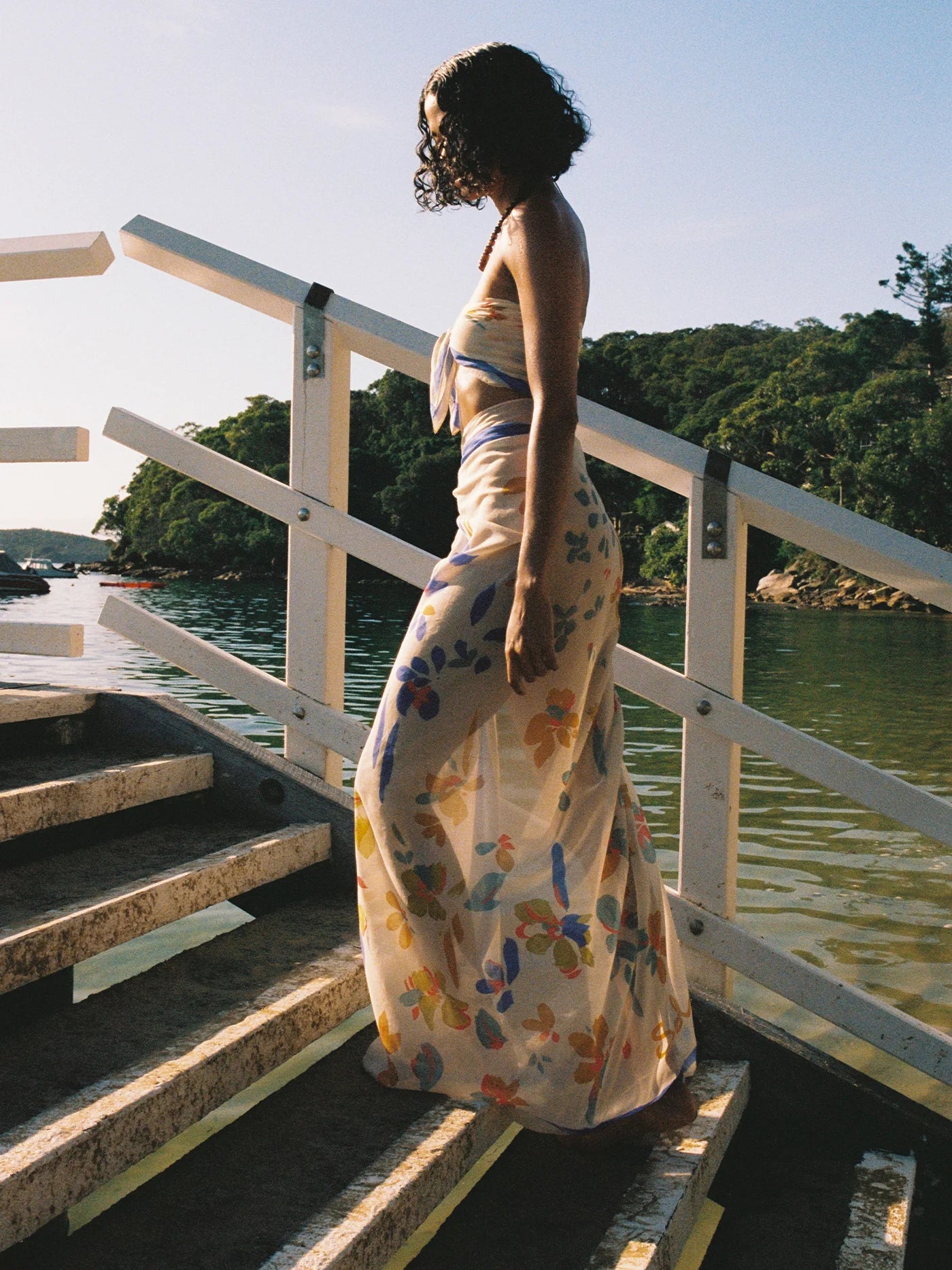 Square Pareo Posy O/S