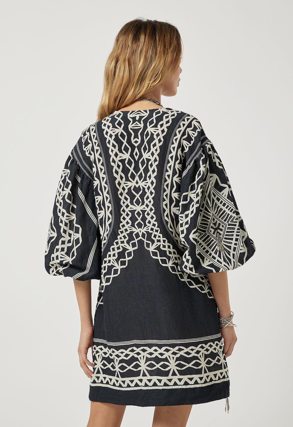 Portofina Dress - Onyx Black
