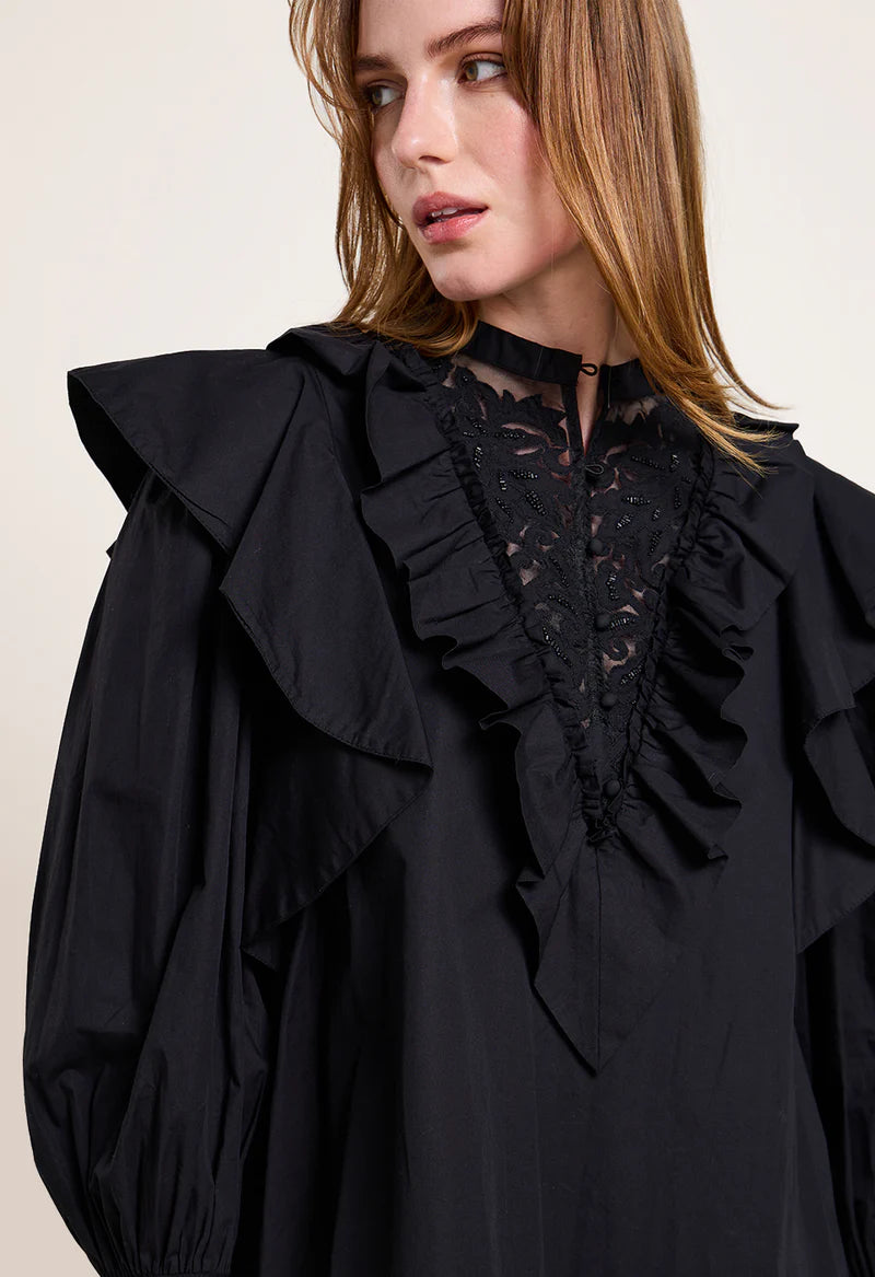Rena Top - Onyx Black