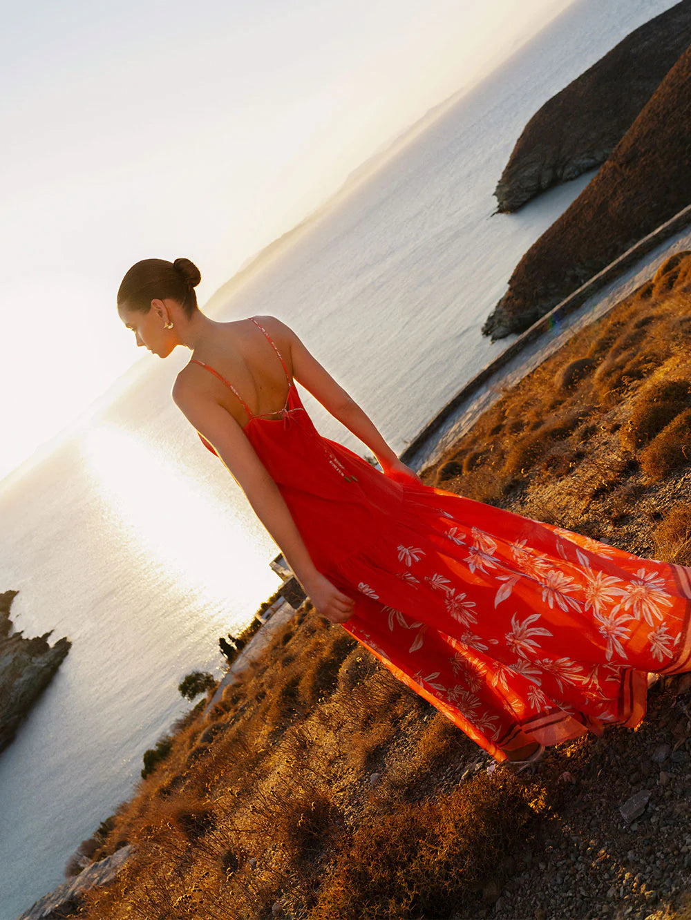 Ruby Maxi Dress Red