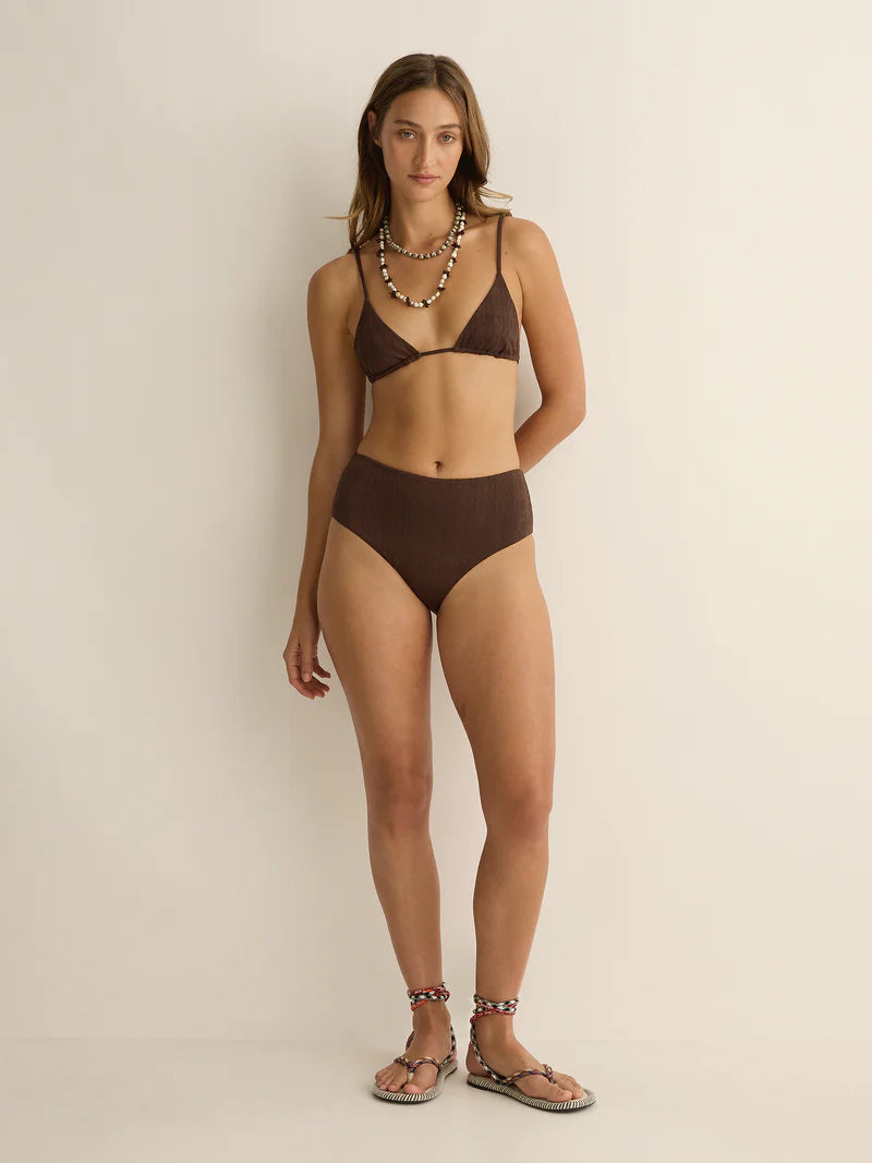 Rita Swim Top Solstice Truffle
