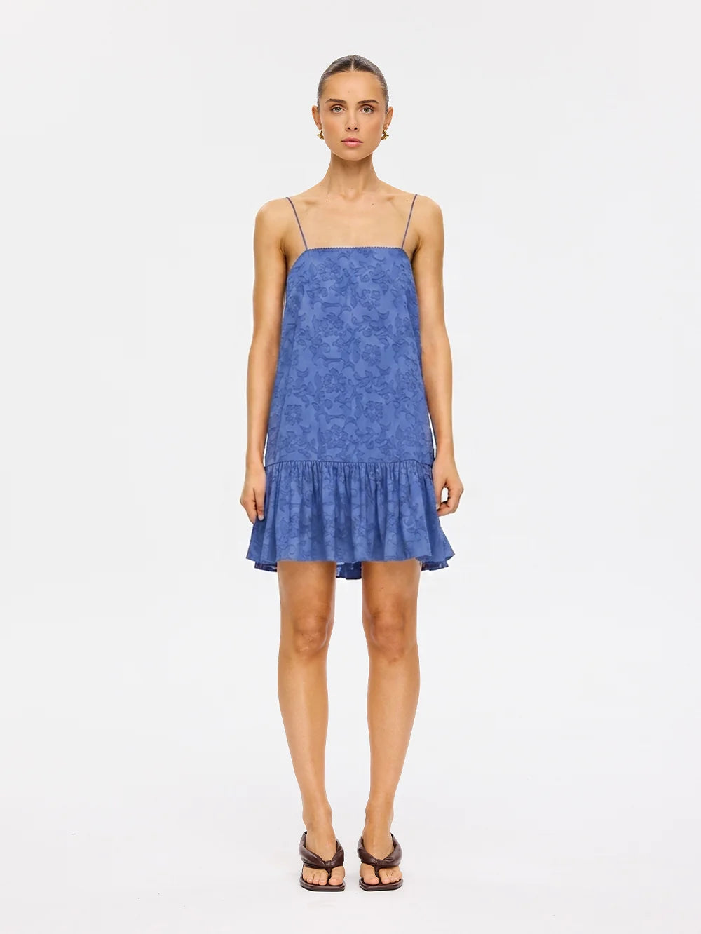 Ottavia Mini Dress Cobalt