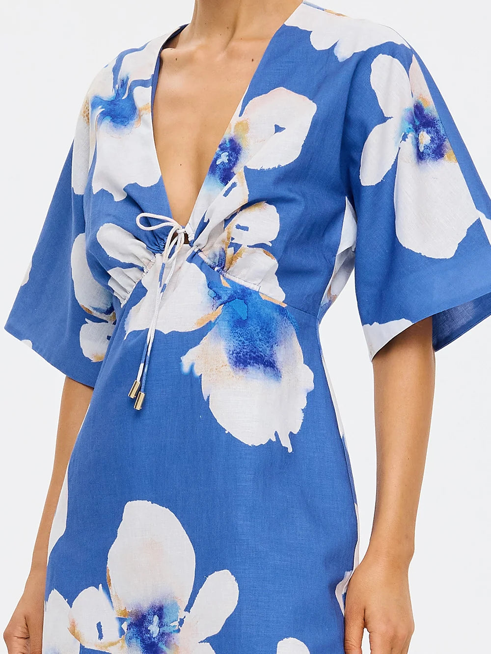 Rowena Mini Dress Blue