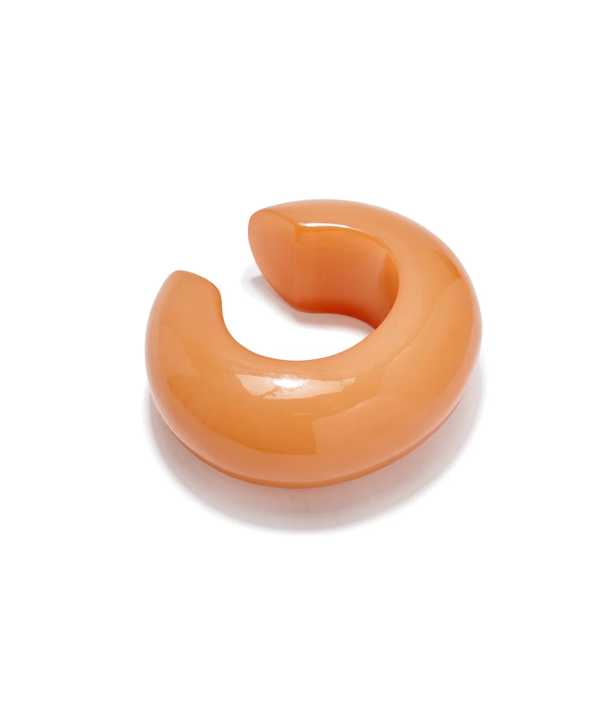 Arc Cuff in Tangerine