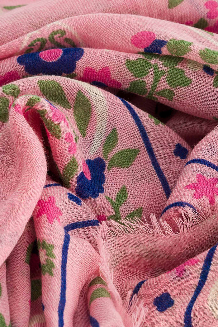 Scarf Secret Garden Rosy WS