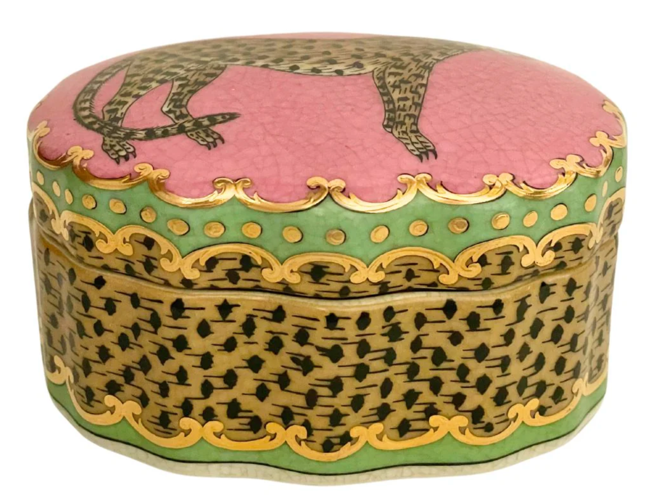 Isla Trinket Box Leopardo - Creatively Active Minds