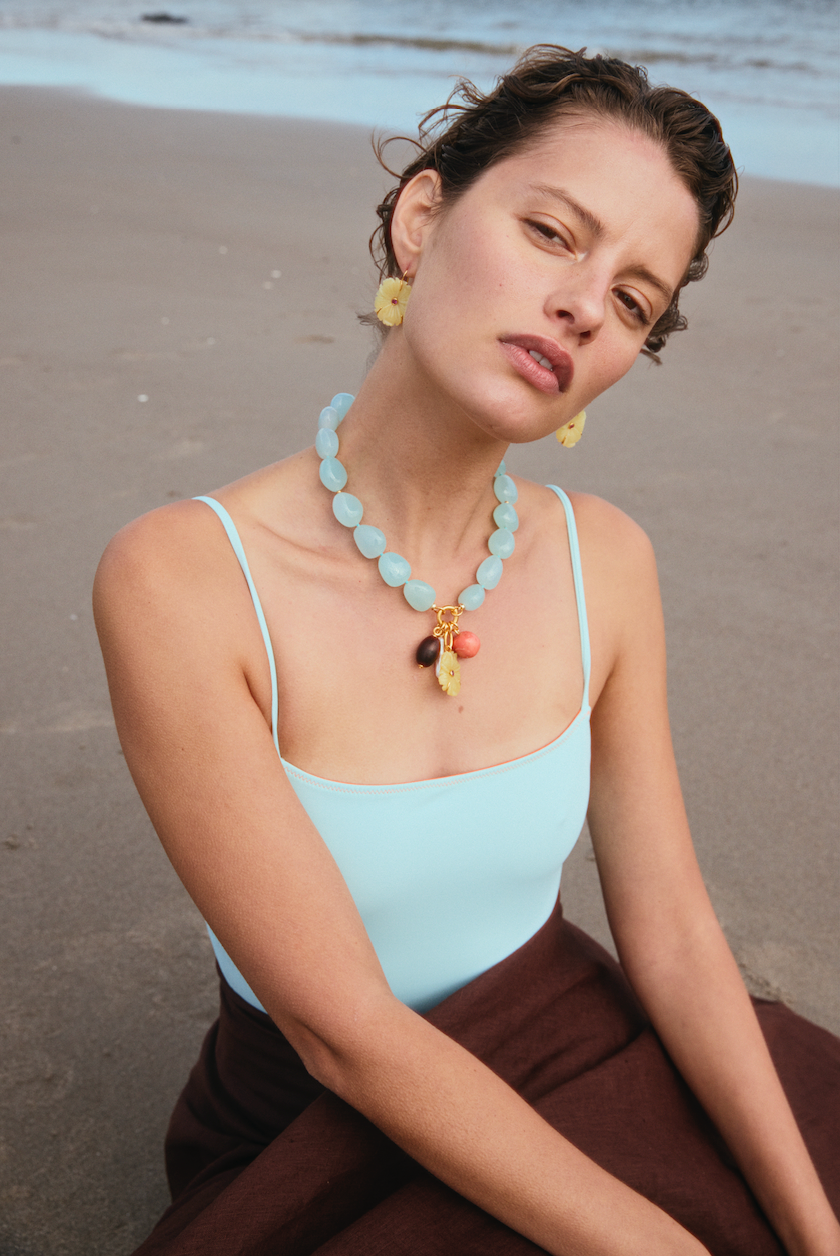 Cordoba Necklace in Seafoam