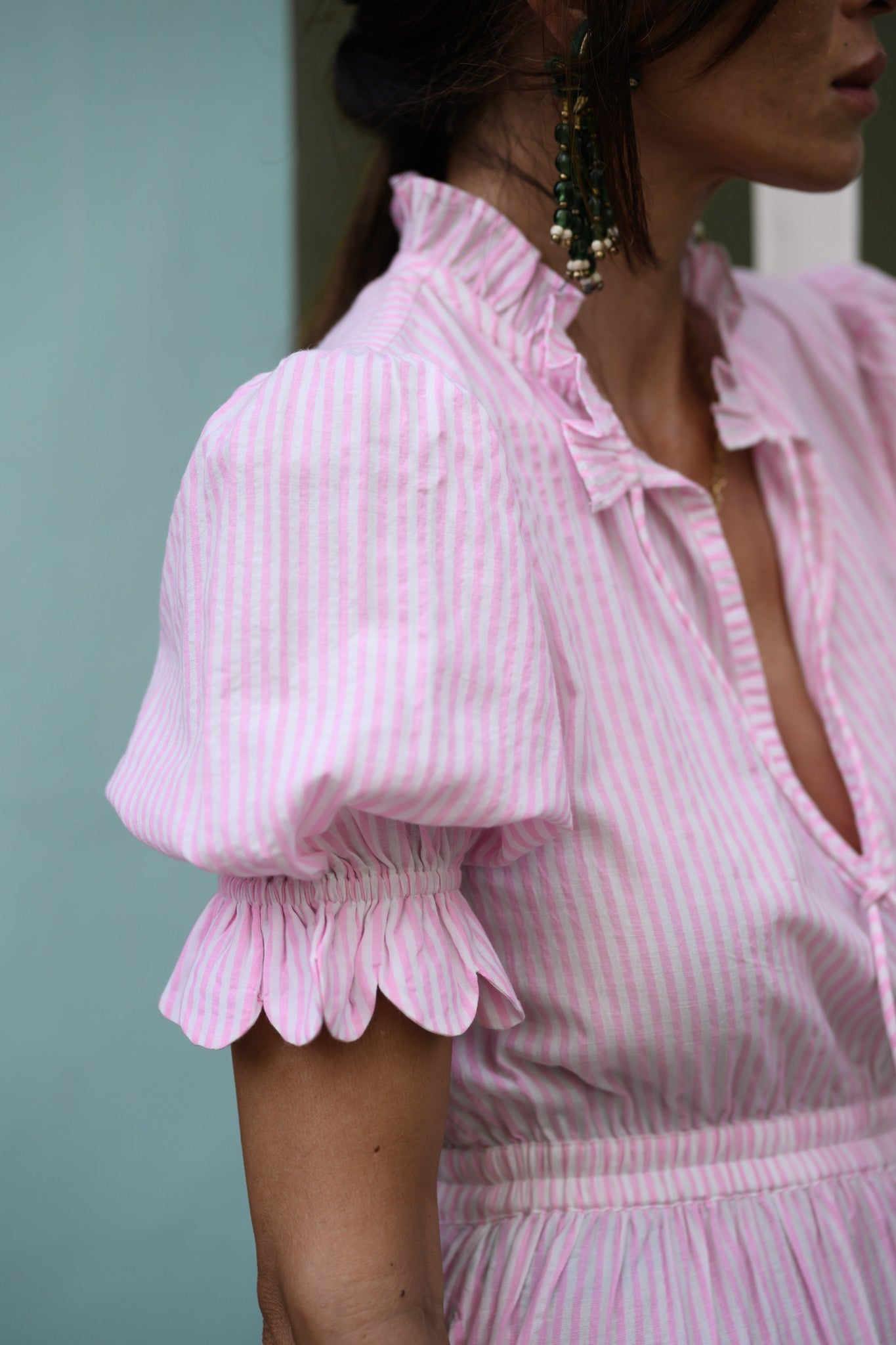 Ellie Maxi Pink Stripe