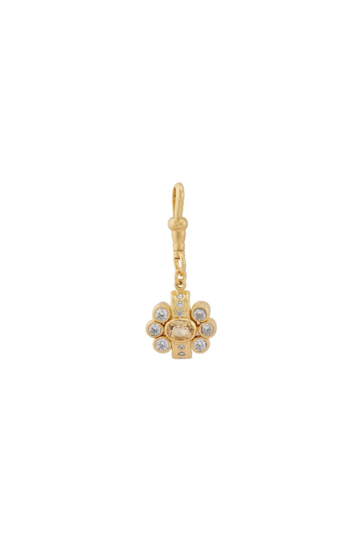 Ki Pendant in Citrine 18K Gold Plated