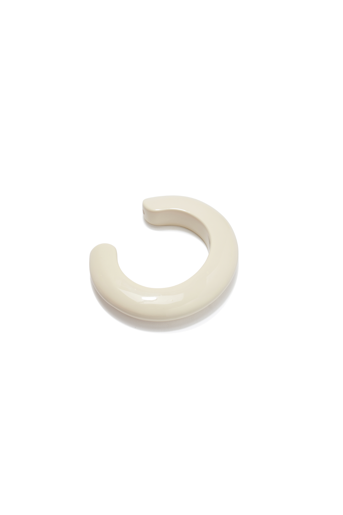 Ridge Cuff in Alabaster