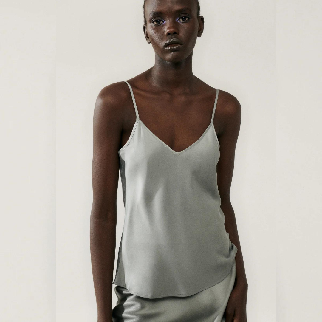 Silk Laundry Moon Bias Cut Cami