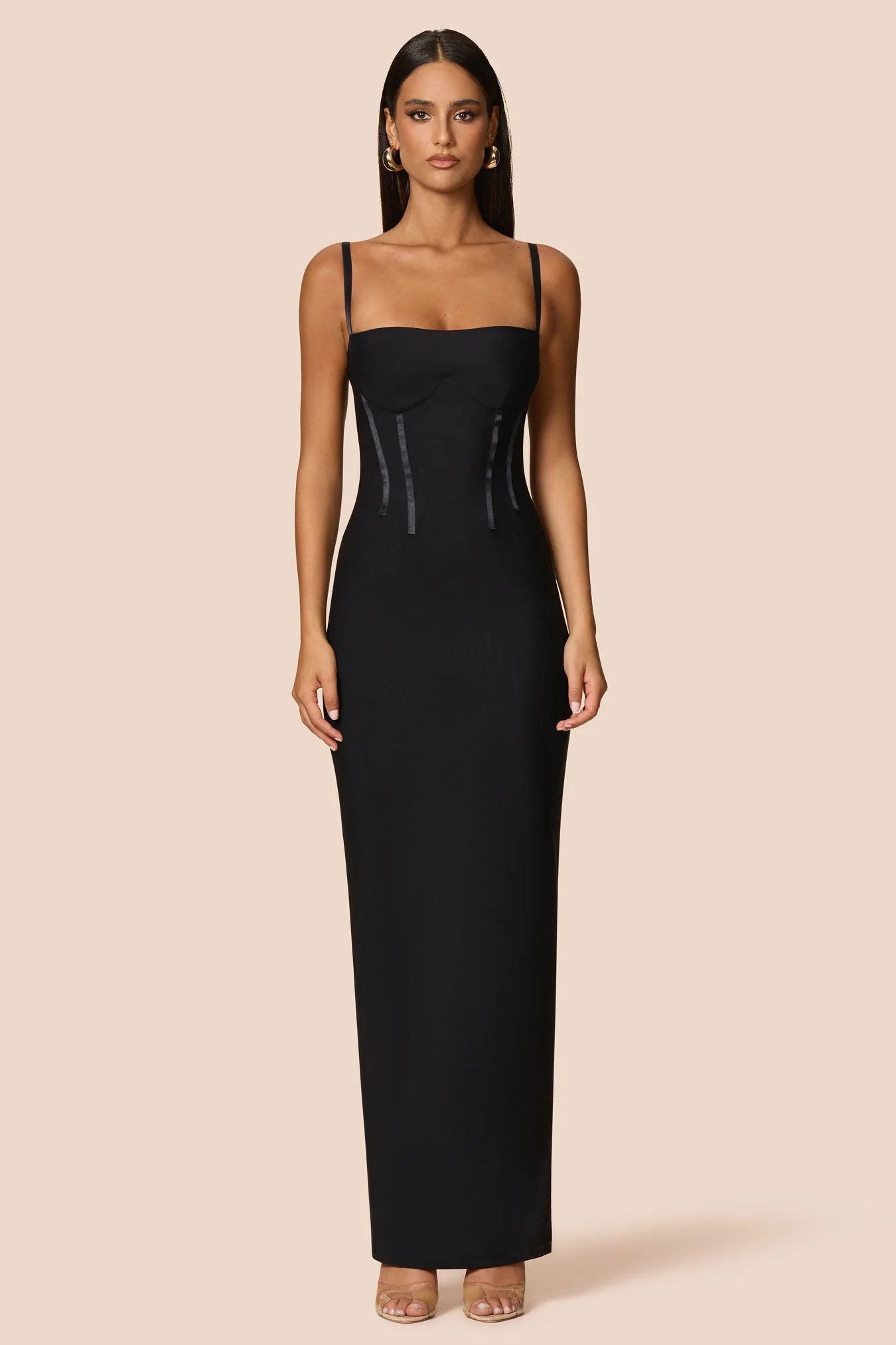 Allegra Maxi Dress Black - Nookie