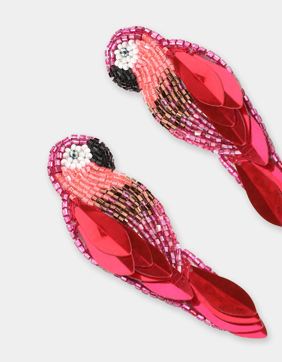 Ara Earrings Fuchsia