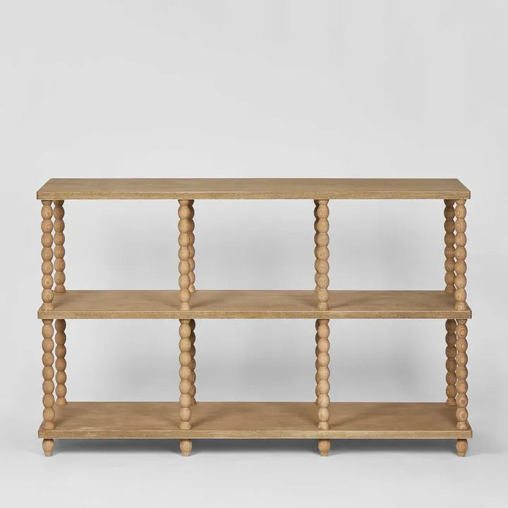 Bobbin Oak Console Natural 140cm