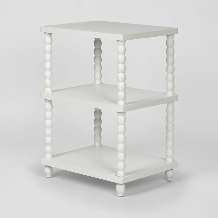 Bobbin Oak Side Table