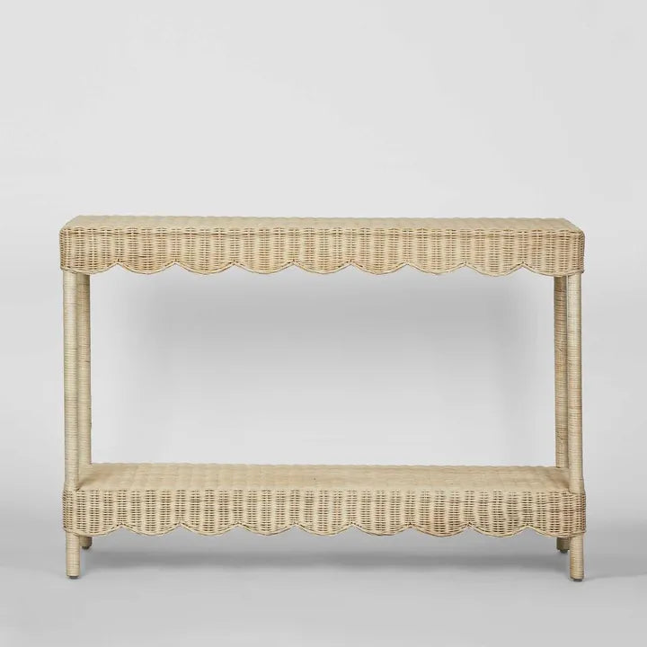 Belle Rattan Console