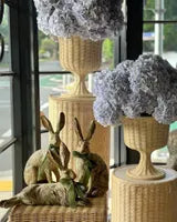 Belmont Rattan Urn