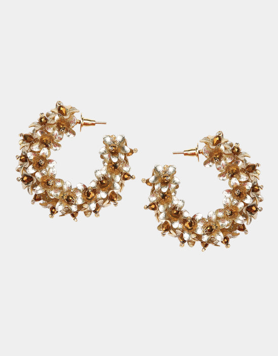 Flower Hoops Small