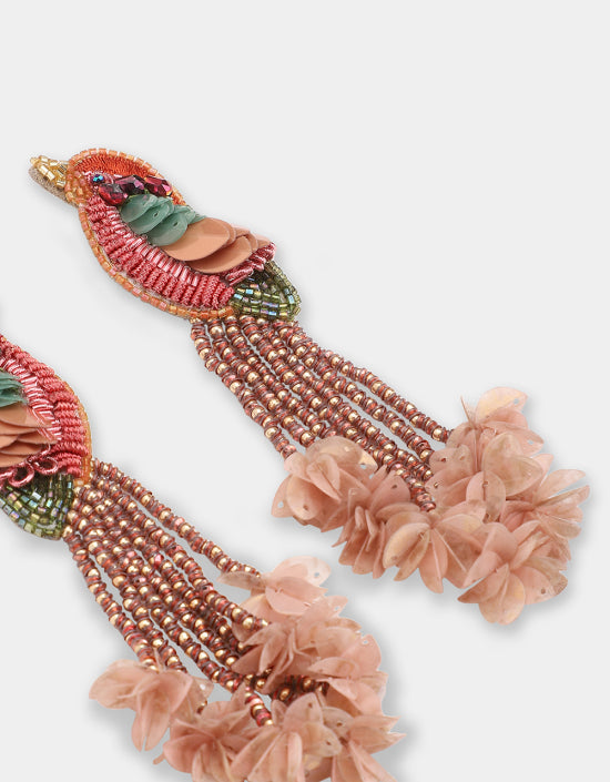 Kingfisher Earrings Nude