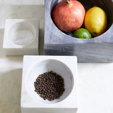 White Modernist Bowl