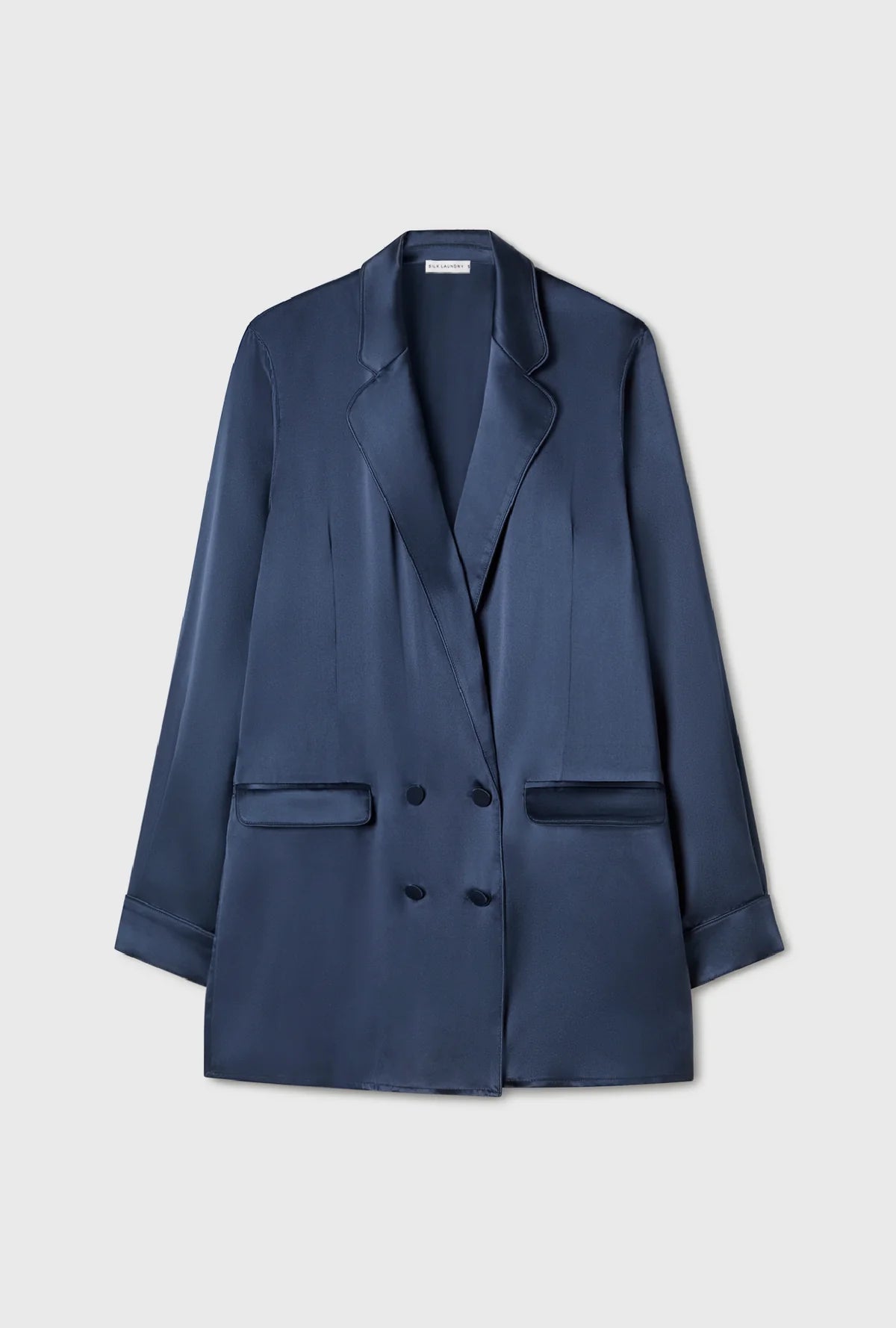 Relaxed Blazer Midnight - Silk Laundry