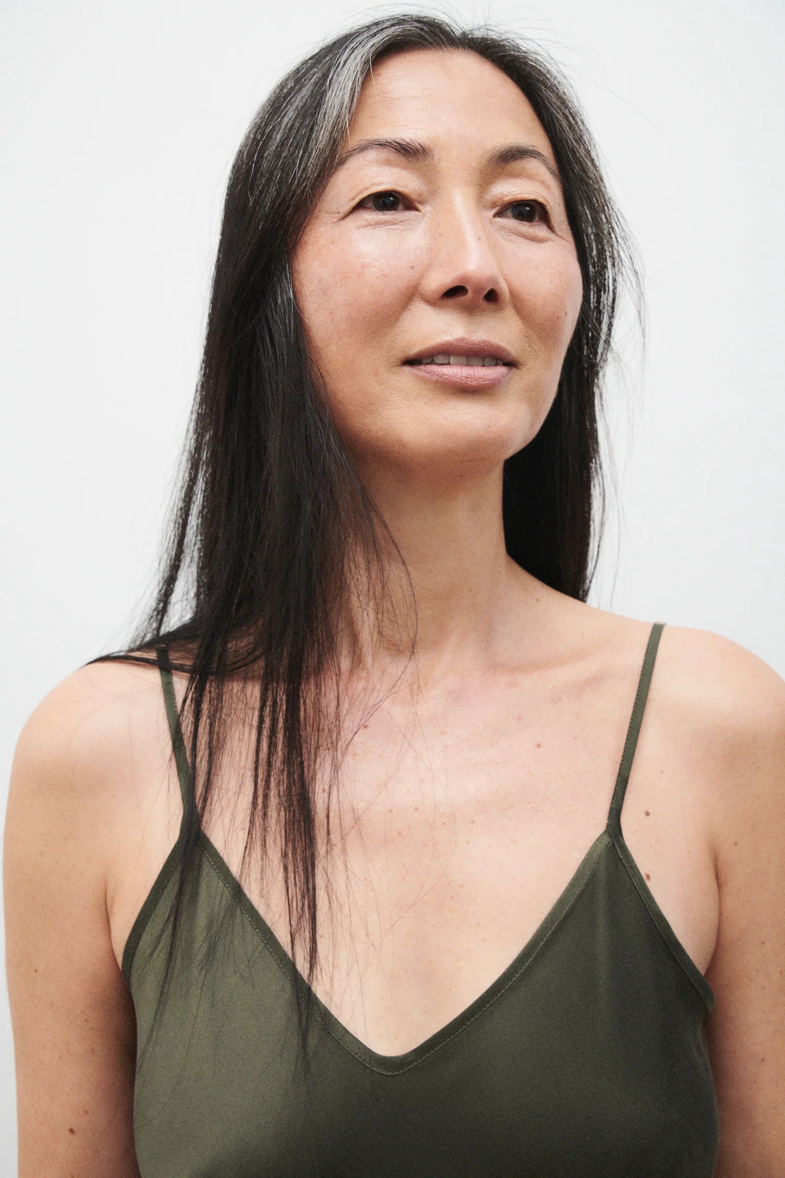 90s Slip Dress Pine