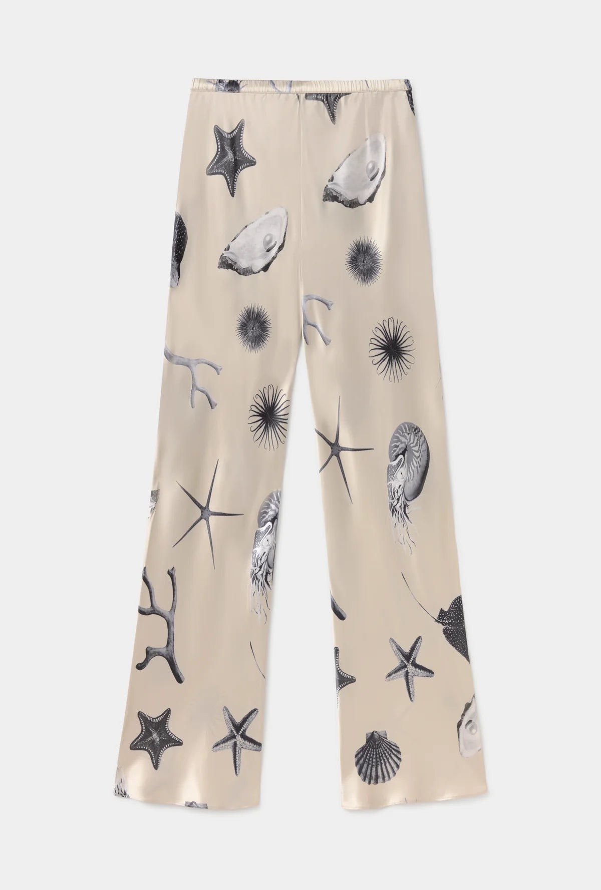 Bias Cut Pants Seashells