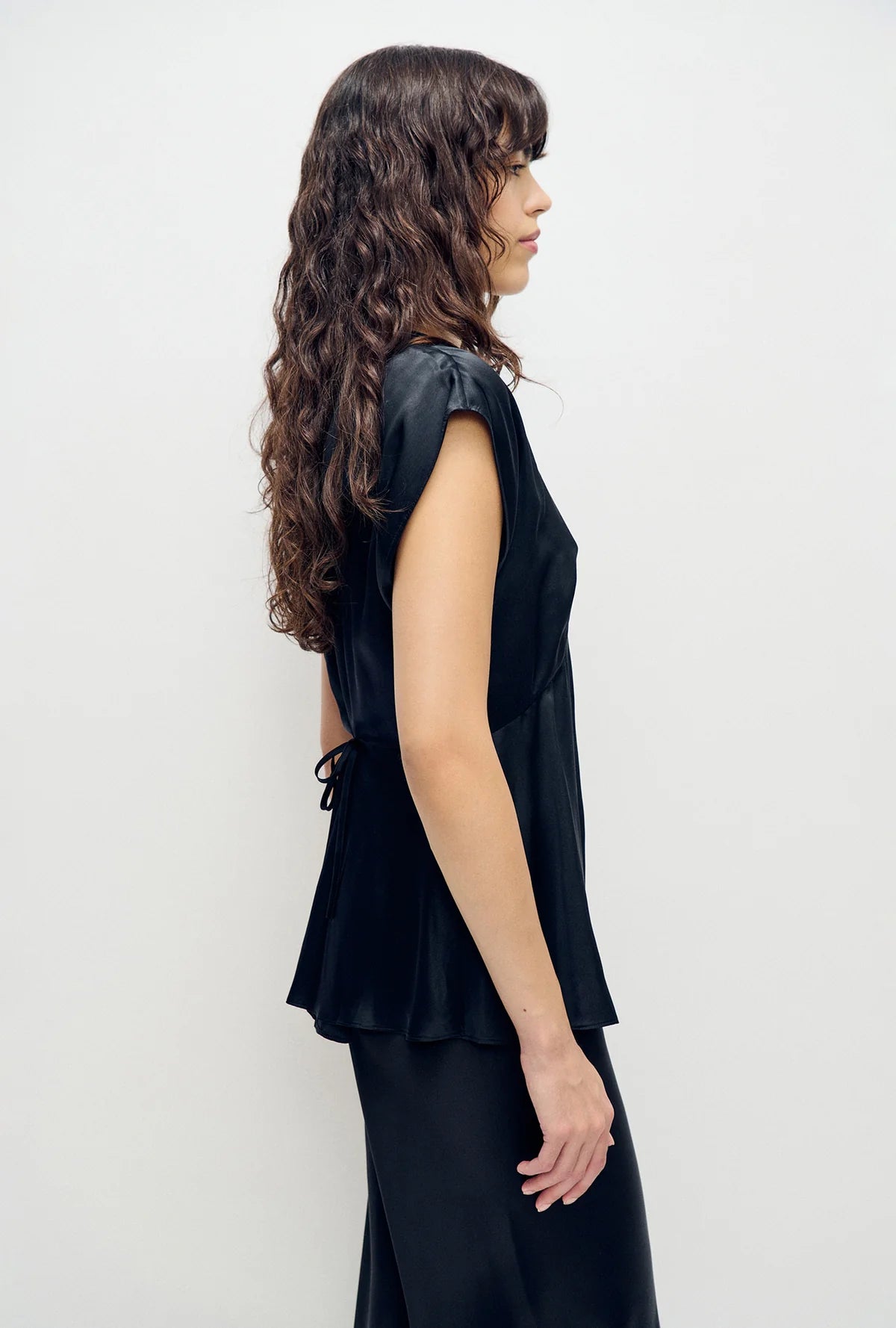 Lucia Top Black - Silk Laundry