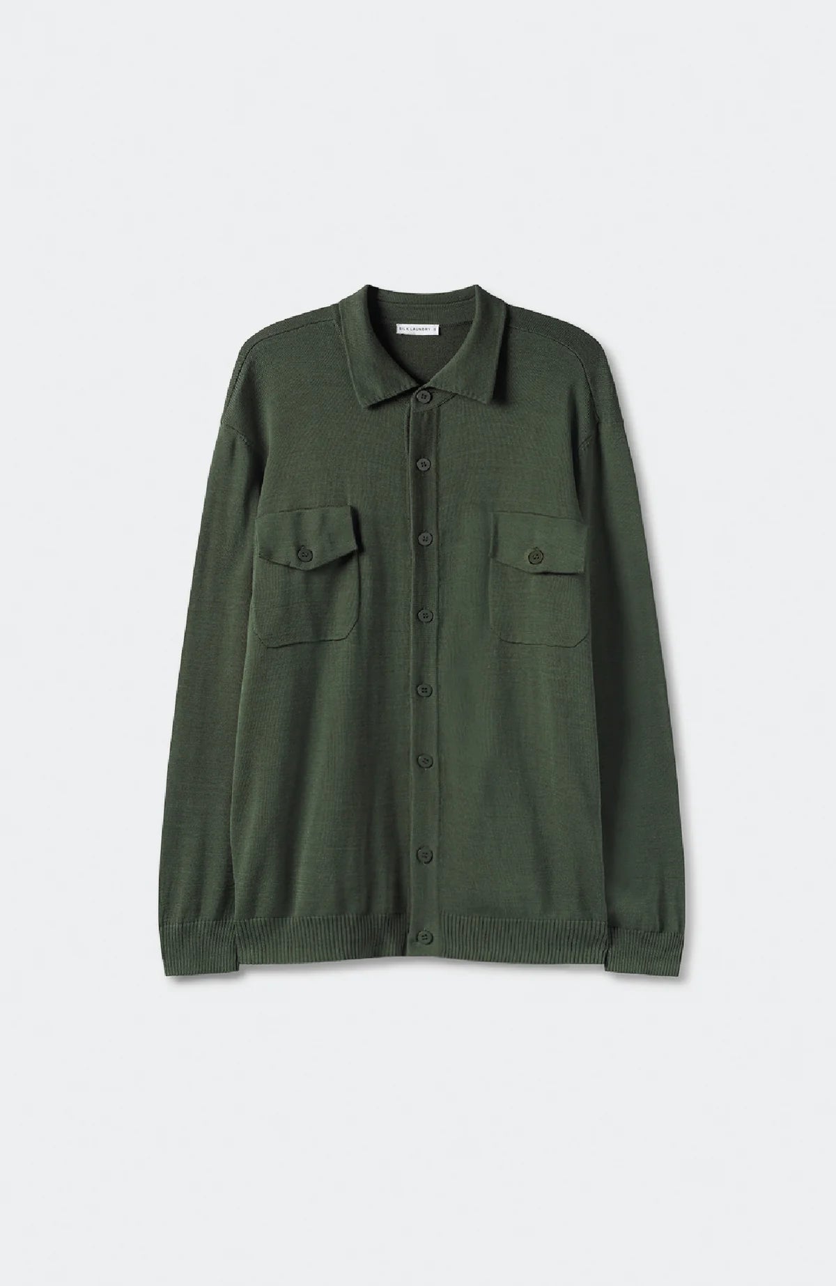 Cardigan Boyfriend Shirt Cedar