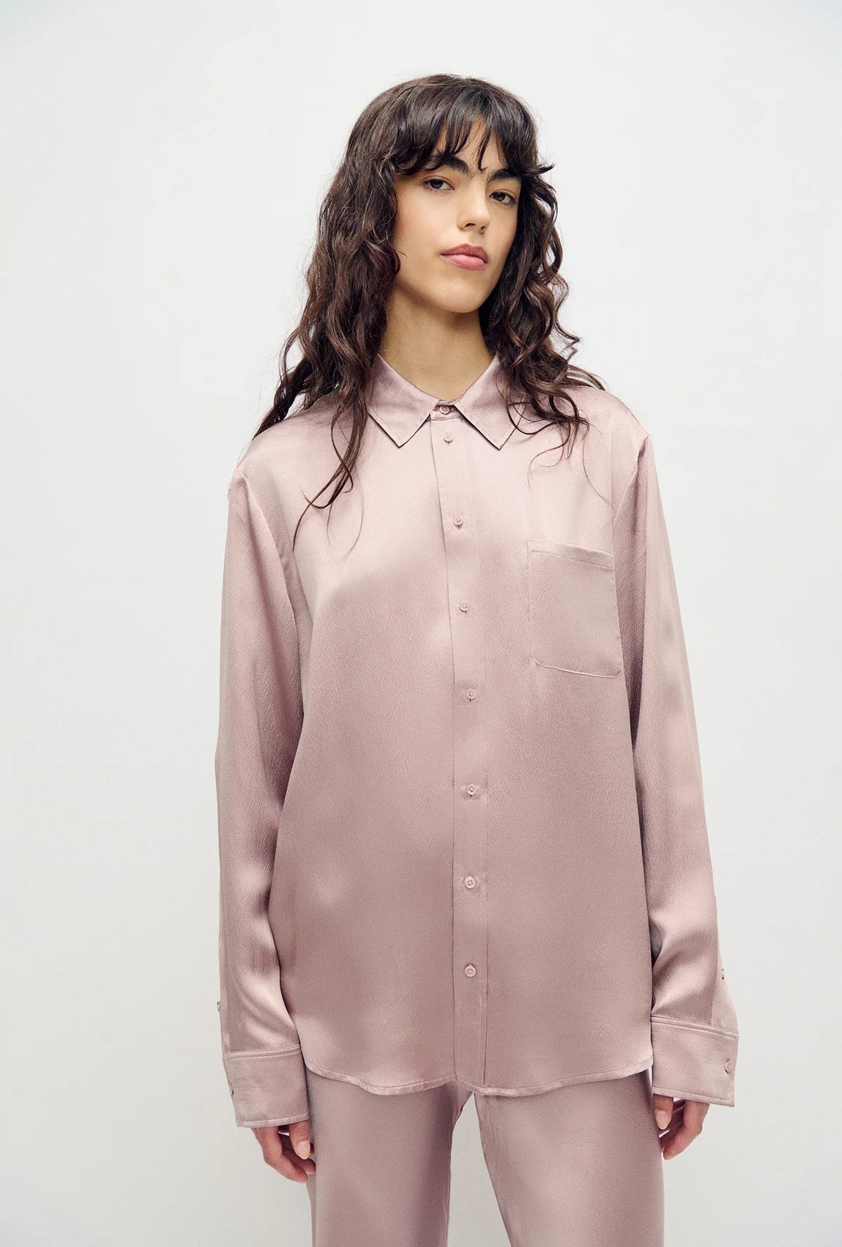 Hammered Boyfriend Shirt Lasso