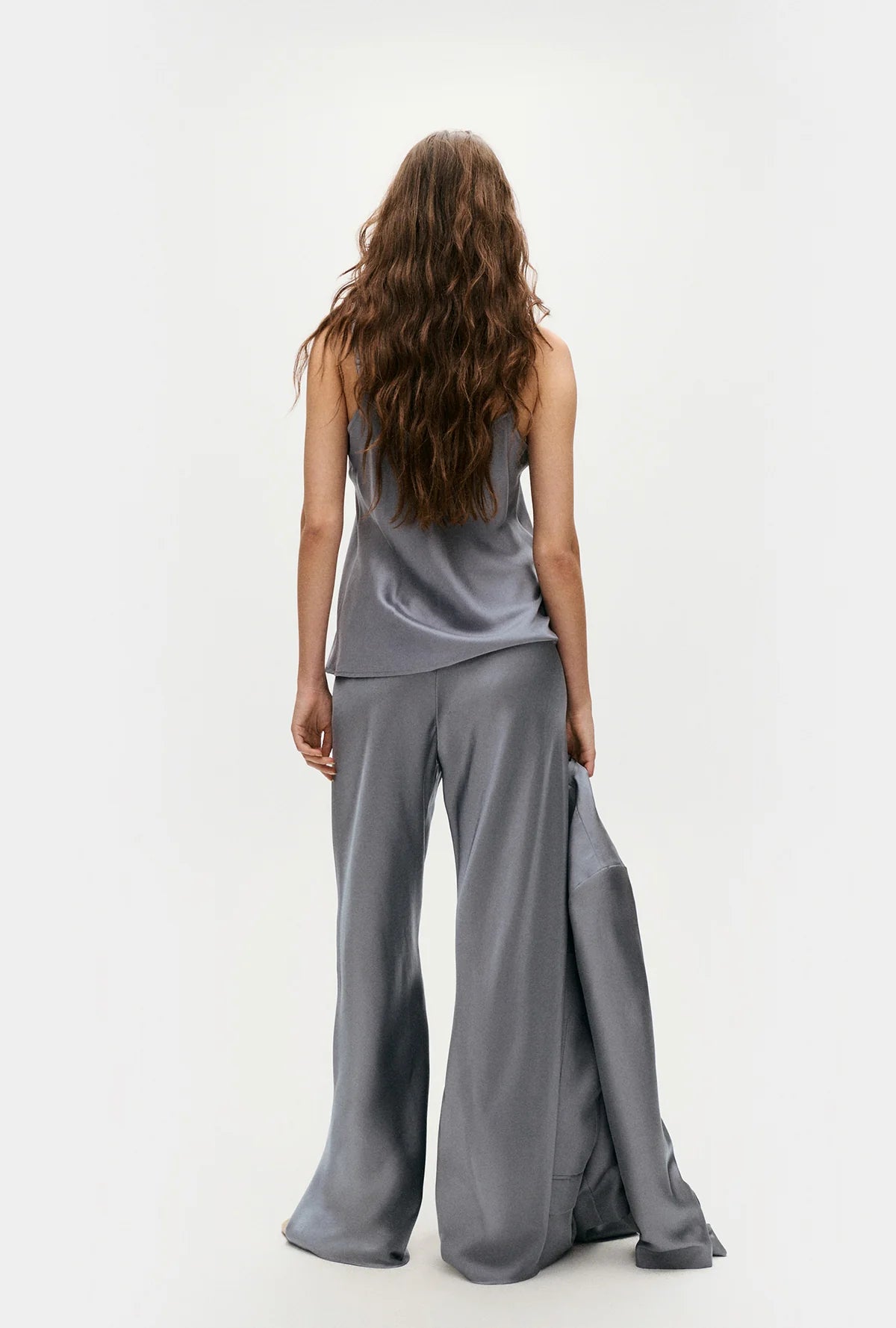 Bias Cut Pants Storm