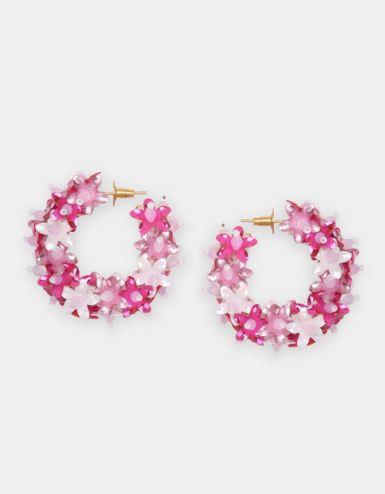 Flower Hoops Small