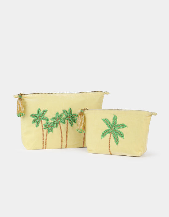 Palm Trees Make up Bag