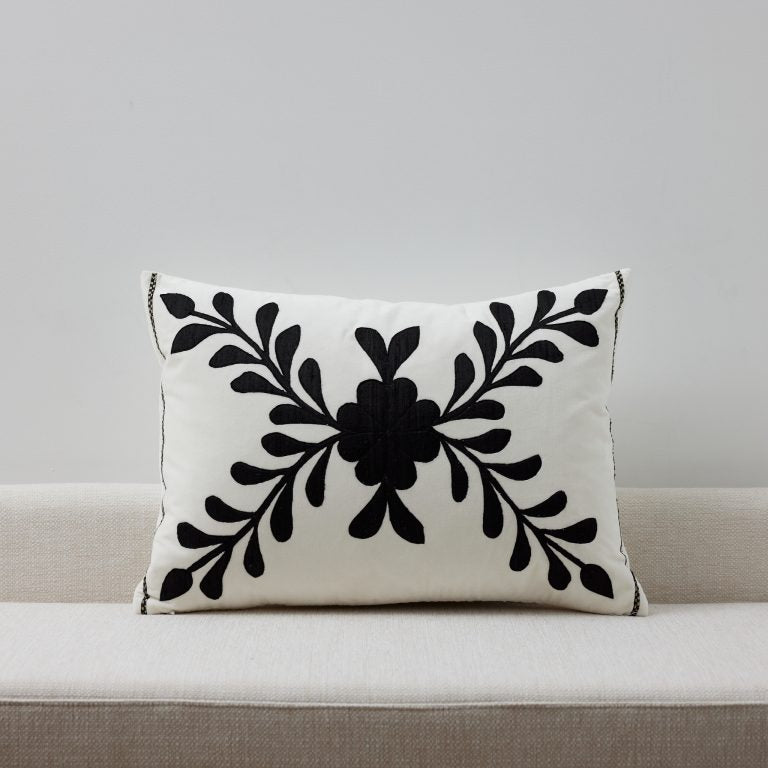 Flora Black Silk Flower