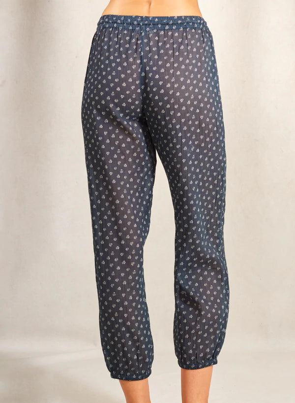 Anouk PJ Bottoms Faded Black/Ecru - Mabe