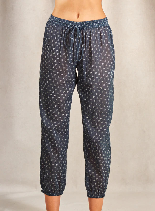 Anouk PJ Bottoms Faded Black/Ecru - Mabe