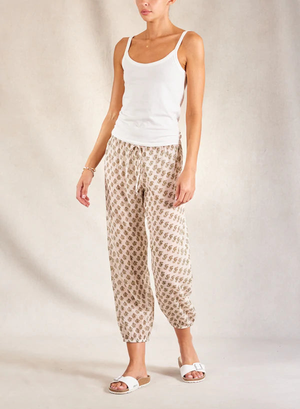 Bessie PJ Bottoms Khaki - Mabe