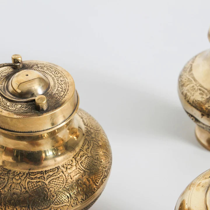 Indian Brass Water Bottle