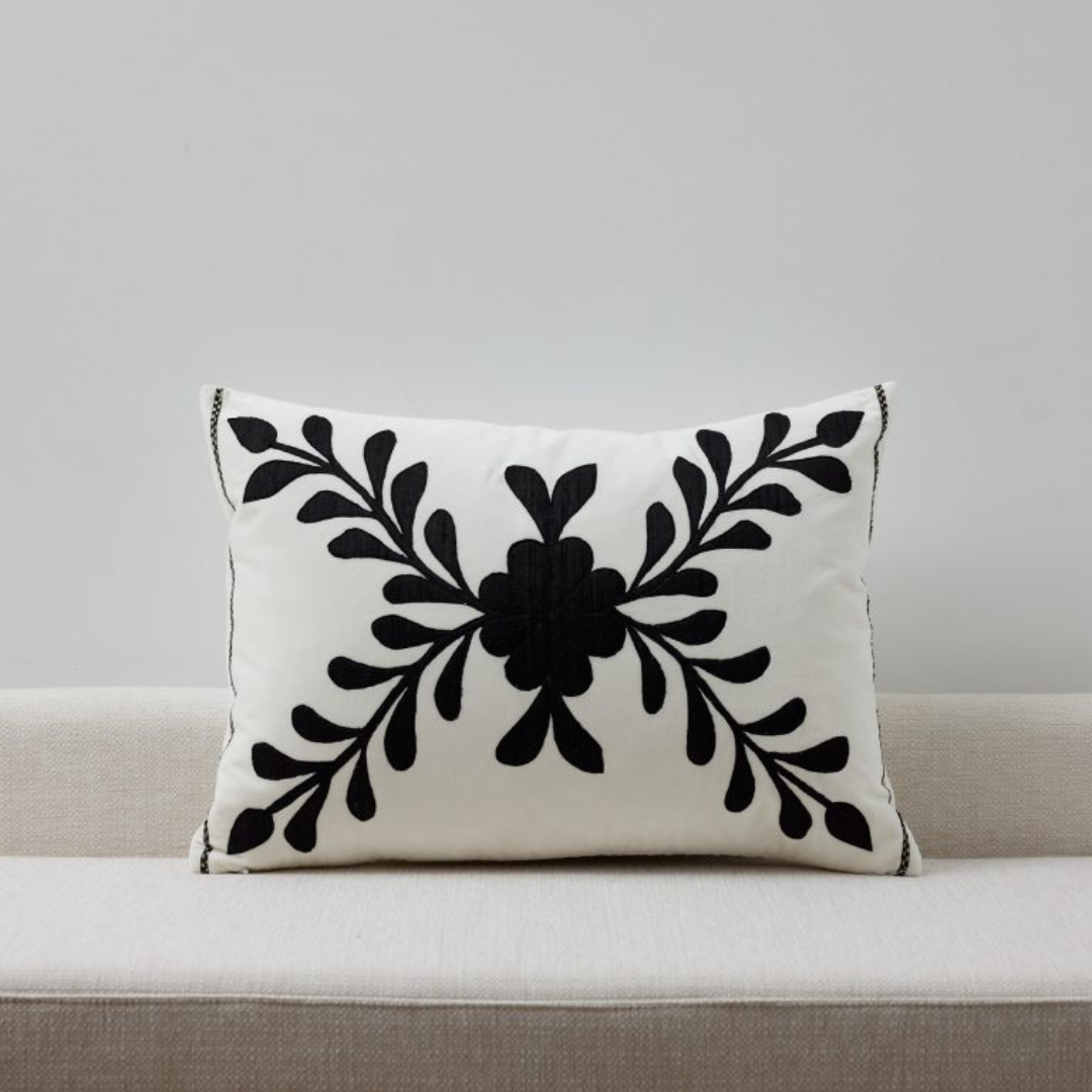 Flora Black Silk Flower