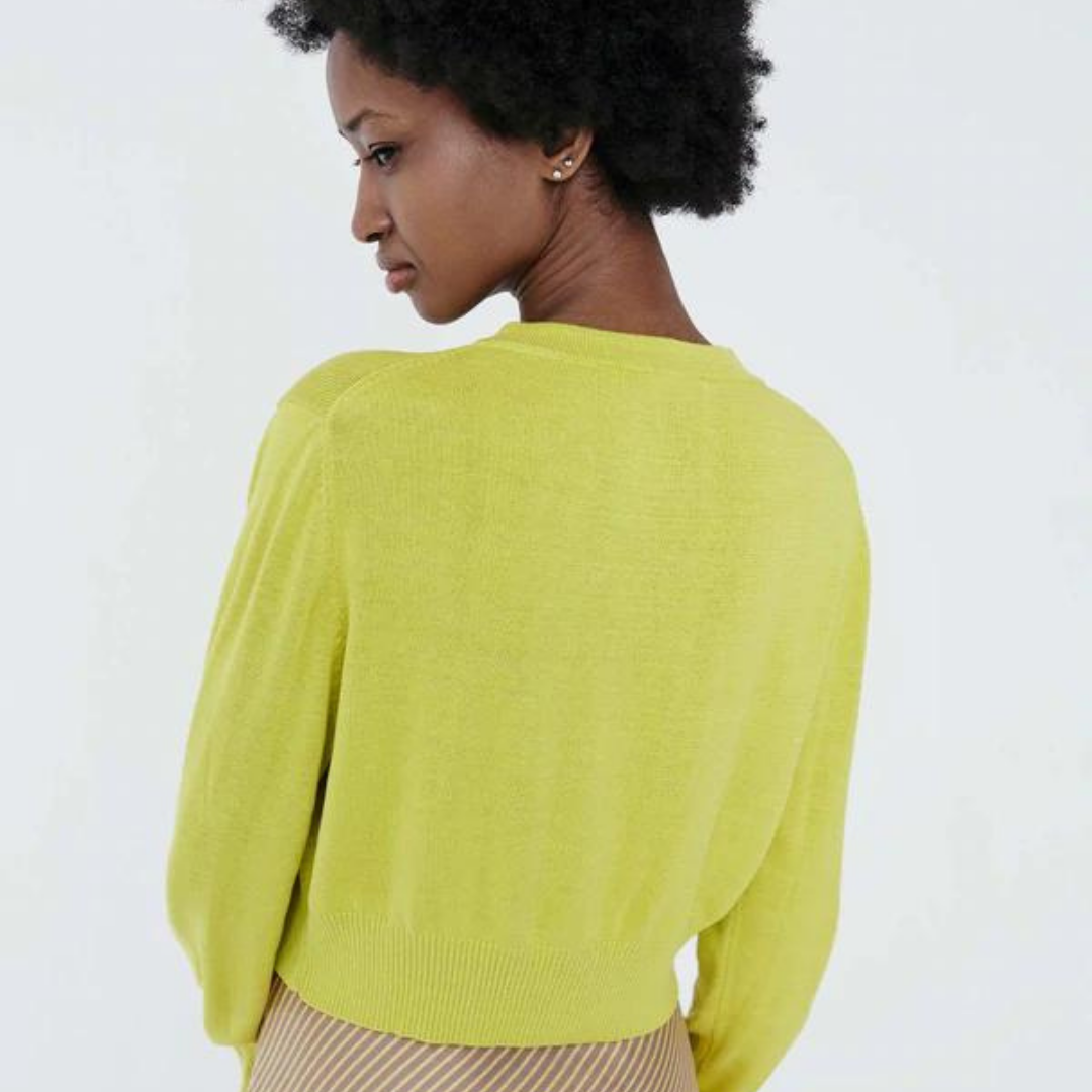 Cropped Cardigan Yarrow