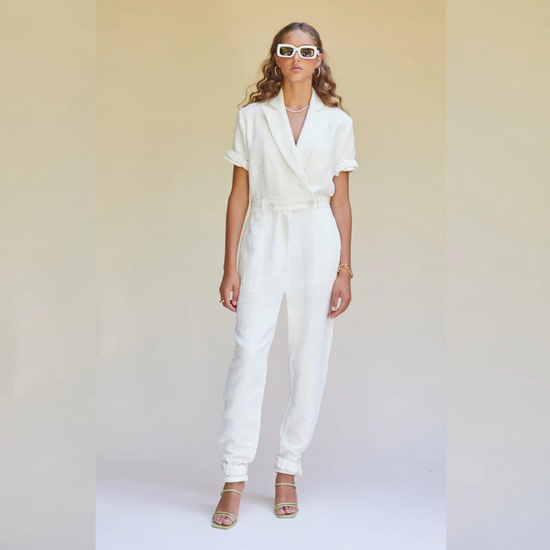 Suboo Ivory Lucy Jumpsuit