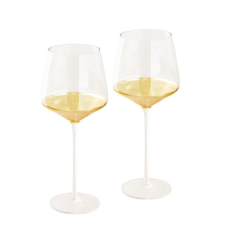 Wine Glass Estelle Gold Set of 2