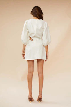 Astrid Resin Detail Mini Dress - Suboo