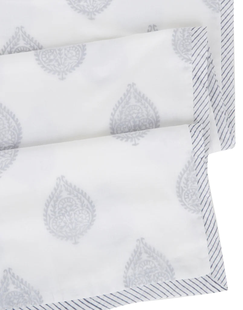 Fort Blue Cotton Dohar - Malabar Baby