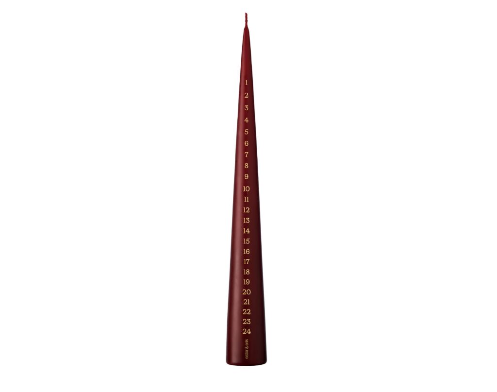 Cone Candles | Calendar Candles - Ester & Erik