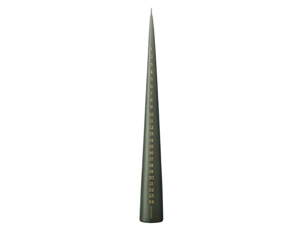 Cone Candles | Calendar Candles - Ester & Erik