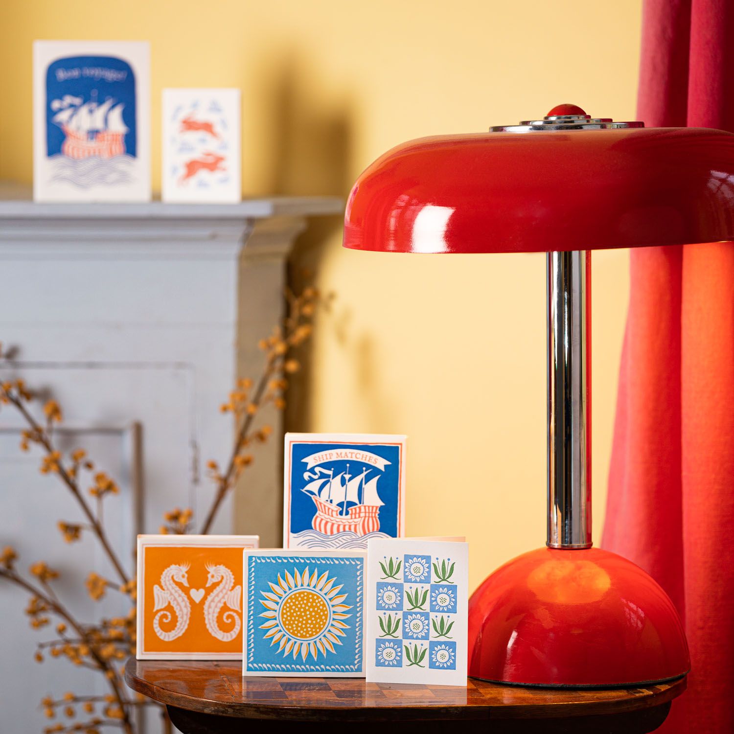 Blue Sunflower Matches