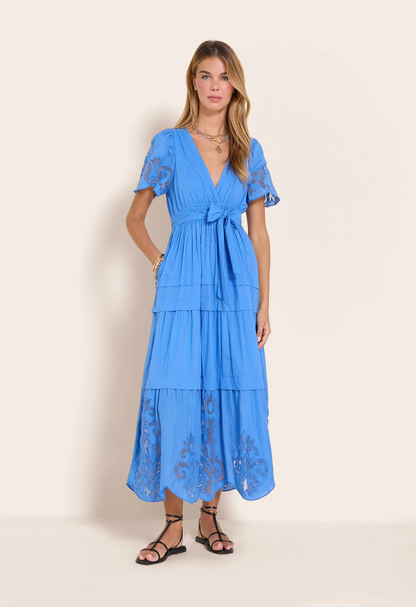 Radhika Long Dress Fiucci Blue