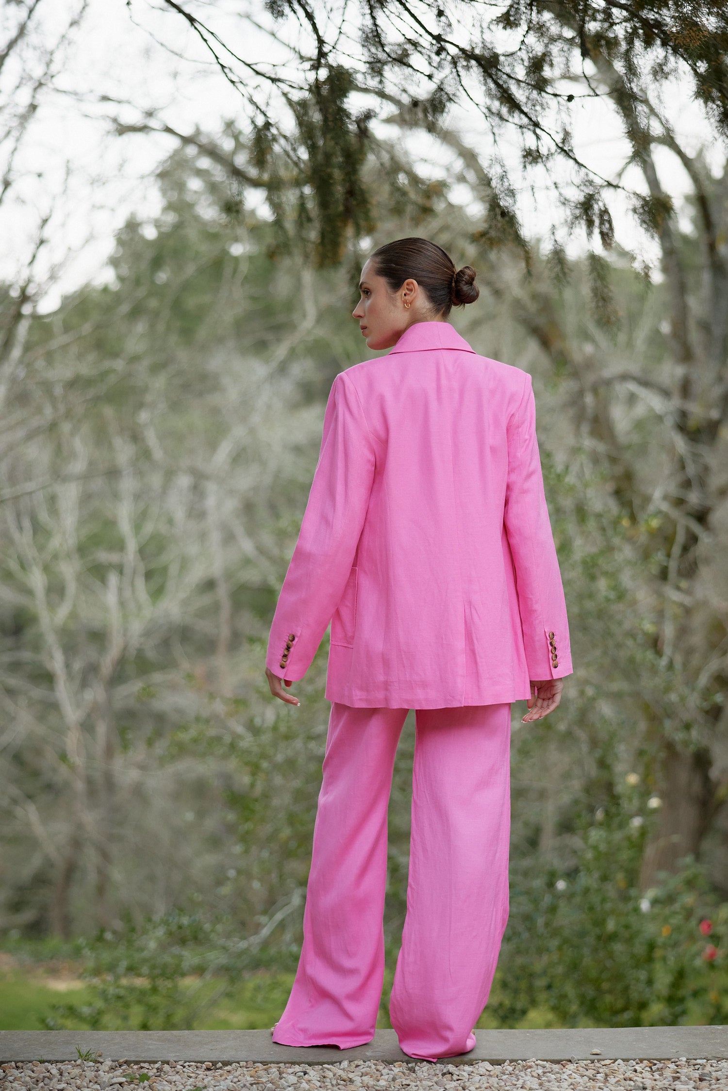 Jacqueline Blazer Fuschia - Aston Studio